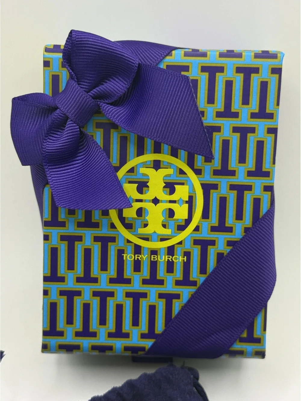 Tory Burch Shiloh Logo Drop Earrings Gold and Tortoise